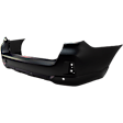 Rear Primed Bumper Cover