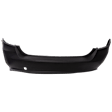 Rear Primed Bumper Cover, Without Object Sensor