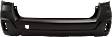 Rear Primed Bumper Cover, Without Object Sensor Hole