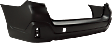 Rear Primed Bumper Cover, Without Object Sensor Hole