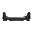 Rear Primed Bumper Cover, Premier/Sport/Touring Models, 4 Cyl., 2.5L Engine, without Object Sensor Holes
