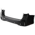 2020-2022 Subaru Outback - Rear Primed Bumper Cover, with Object Sensor Holes