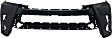 2017 Toyota Highlander - Front, Upper Primed Bumper Cover, CAPA Certified