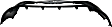 2018-2020 Toyota Camry - Front Primed Bumper Cover, without Parking Aid Sensor Holes