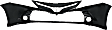 2018-2020 Toyota Camry - Front Primed Bumper Cover, without Parking Aid Sensor Holes