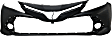 2018-2020 Toyota Camry - Front Primed Bumper Cover, without Parking Aid Sensor Holes, CAPA Certified