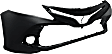 2018-2020 Toyota Camry - Front Primed Bumper Cover, without Parking Aid Sensor Holes, CAPA Certified