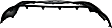 2018-2020 Toyota Camry - Front Primed Bumper Cover, without Parking Aid Sensor Holes, CAPA Certified