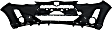 Front Primed Bumper Cover, 4 Cyl., 1.5L Engine