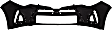 2017-2019 Toyota Corolla - Front Primed Bumper Cover, Sedan, 50th Anniversary Special Edition/SE/XSE Models