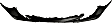 Front Primed Bumper Cover, with Parking Aid Sensor Holes, For Models without TRD Package, with Front View Camera, XSE Model