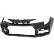 Front Primed Bumper Cover, 4 Cyl., 2.0L Engine, CAPA CERTIFIED