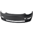 Front Primed Bumper Cover, With Tow Hook Holes