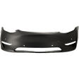 2023 Tesla Model Y - Front Primed Bumper Cover, For Models With Parking Aid Sensor