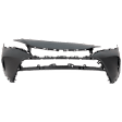 Front Primed Bumper Cover, For Models without Sensor Hole