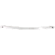 Front, Lower Bumper Reinforcement, Aluminum