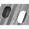 Hatchback Front Bumper Reinforcement, Aluminum