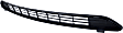 Front, Upper Bumper Grille, Textured Black, 4 Cyl., 2.5L Engine