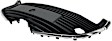 Front Bumper Grille, Textured Black