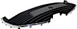 Front Bumper Grille, Textured Black