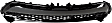 Front Bumper Grille, Black
