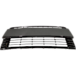 2015-2016 Toyota Corolla - Front Bumper Grille, Gray