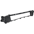 Front, Lower Bumper Grille, Black