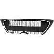 Front Bumper Grille, Textured Black, XLE Model