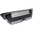 Front Bumper Grille, Textured Black, XLE Model