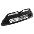 Front Bumper Grille, Textured Black CAPA Certified