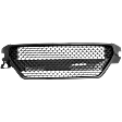 Sedan Center Bumper Grille, Textured