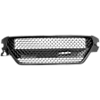 Sedan Center Bumper Grille, Textured CAPA Certified