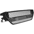 Sedan Center Bumper Grille, Textured CAPA Certified