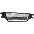 Sedan Center Bumper Grille, Textured CAPA Certified