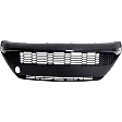 Front Bumper Grille, Textured Black