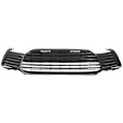 Front Bumper Grille, Gloss Black