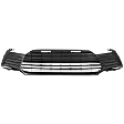 Front Bumper Grille, Gloss Black CAPA Certified