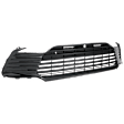 Front Bumper Grille, Dark Gray, For Models with Front View Camera
