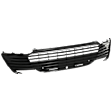 Front Bumper Grille, Dark Gray, For Models with Front View Camera