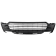 Front Bumper Grille, Dark Gray, For Models without Front View Camera