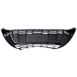Lower Bumper Grille, Painted Black