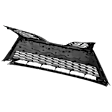 Front Bumper Grille, Painted Silver Black, For Models without TRD Package And Parking Sensors, XSE Model