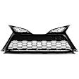 Front, Lower Bumper Grille, Painted Silver Black, For Models without Front View Camera, SE/XSE Model