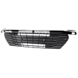 Lower Bumper Grille, Textured Dark Gray