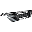 Lower Bumper Grille, Painted Gray