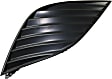 Front, Passenger Side, Outer Bumper Grille, Textured Black