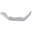 Front, Passenger Side Bumper Trim, Cover Molding, Satin Chrome