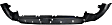 Front, Lower Valance, Bumper Guard, Textured, CAPA Certified
