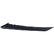Front, Passenger Side Bumper Filler, Gloss Black