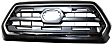 Grille Assembly, Chrome Shell with Painted Black Insert, Limited Model, 6 Cyl., 3.5L Engine